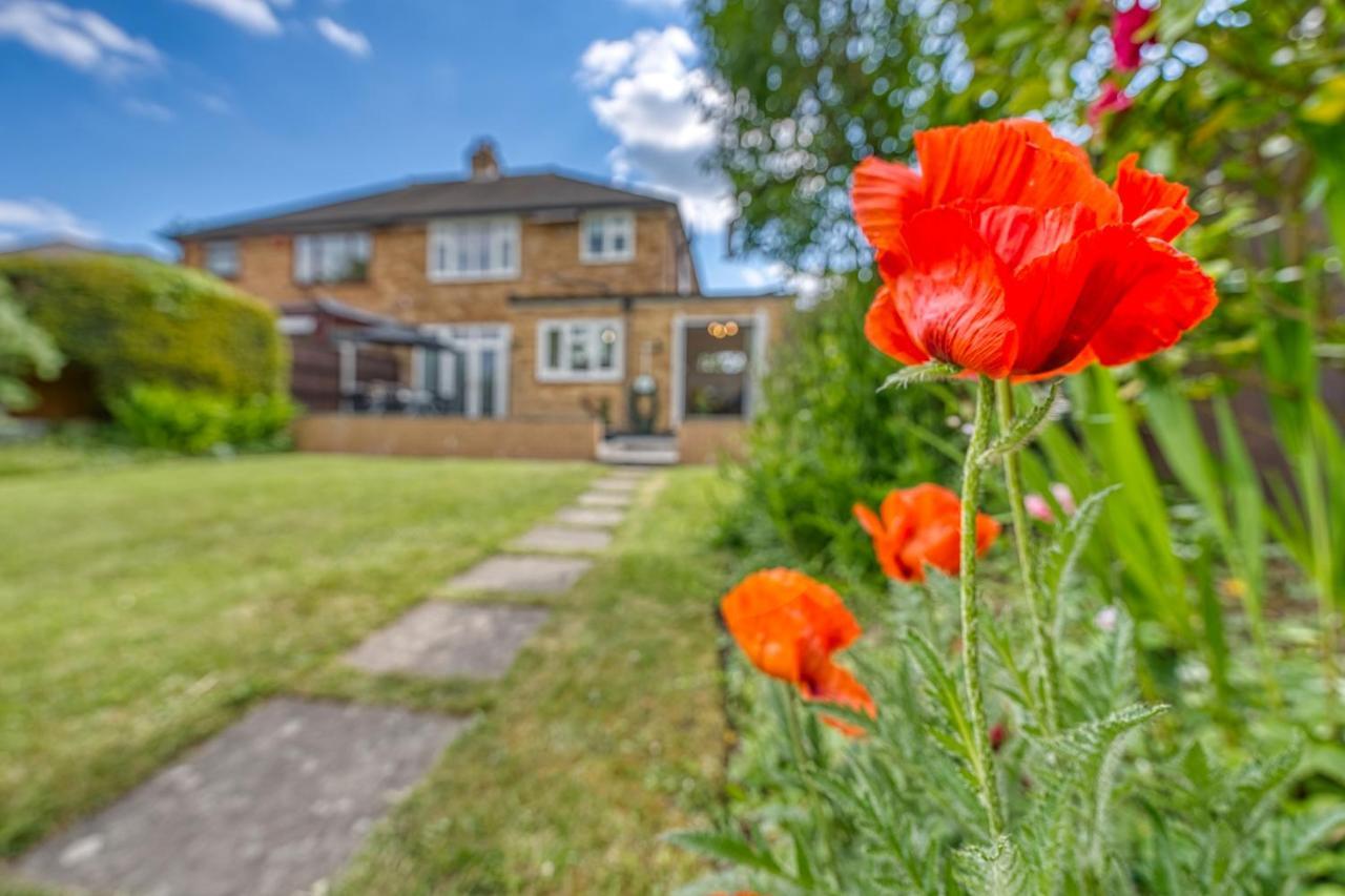 Elegant 5 Bed House - Sleeps 9, Central Solihull, Nec, Jlr, Hs2, Resorts World, Airport Business And Leisure Stays, Екстериор снимка