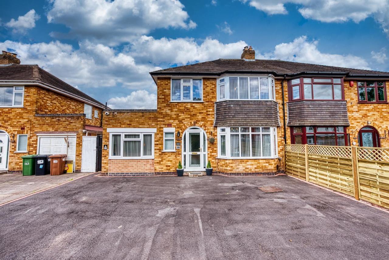 Elegant 5 Bed House - Sleeps 9, Central Solihull, Nec, Jlr, Hs2, Resorts World, Airport Business And Leisure Stays, Екстериор снимка